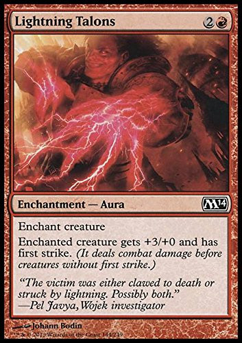 Magic The Gathering - Lightning Talons -144/249- - Magic 2014
