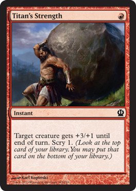 Magic The Gathering - Titan39-s Strength -145/249- - Theros