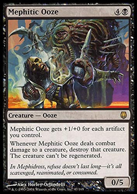 Magic- the Gathering - Mephitic Ooze - Darksteel Magic- the Gathering - Mephitic Ooze - Darksteel