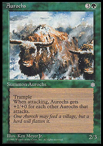Magic The Gathering - Aurochs - Ice Age