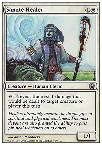 Magic The Gathering - Samite Healer - Ninth Edition