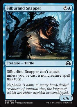 Magic The Gathering - Silburlind Snapper -085/297- - Shadows Over Innistrad