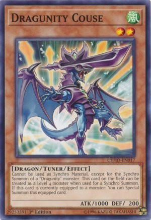 Yu-Gi-Oh - Dragunity Couse - CYHO-EN017 - Common - 1st Edition - Cybernetic Horizon