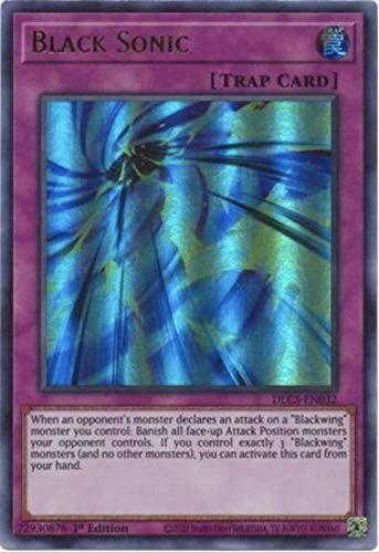 Black Sonic -Purple- - DLCS-EN032 - Ultra Rare - 1st Edition
