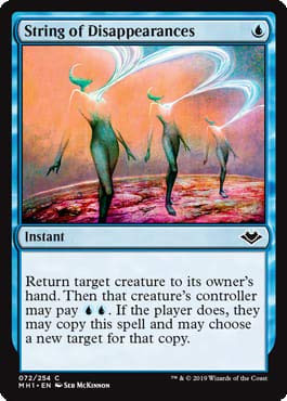 Magic- The Gathering - String of Disappearances - Foil - Modern Horizons