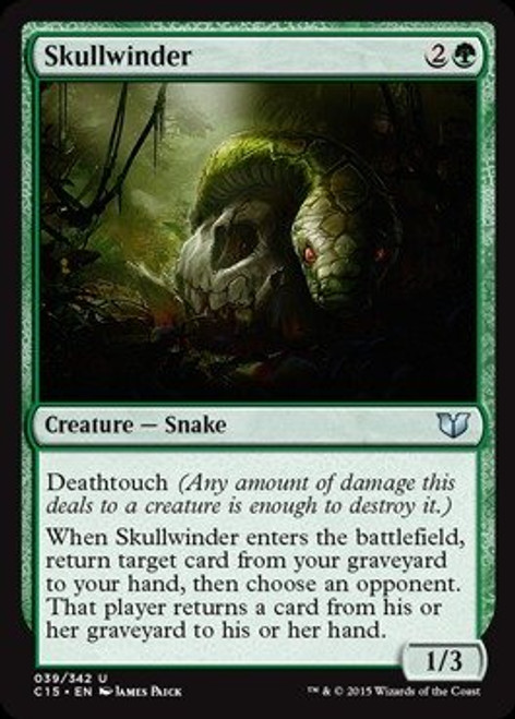 Magic The Gathering - Skullwinder -039/342- - Commander 2015 Magic The Gathering - Skullwinder -039/342- - Commander 2015