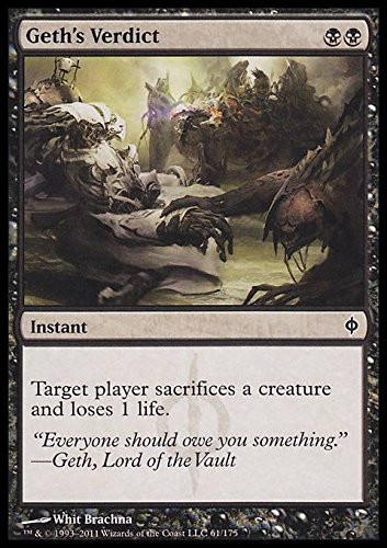 Magic The Gathering Geth's Verdict