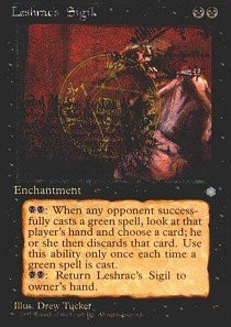 Magic The Gathering - Leshrac39-s Sigil - Ice Age