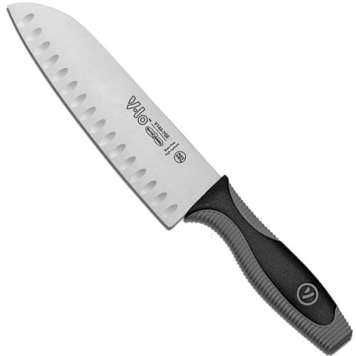 Dexter-Russell V-LO 7-Inch Carbon Steel Duo Edge Santoku Style Chef's Knife
