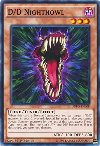 Yu-Gi-Oh - D/D Nighthowl - SDPD-EN009 - Common - 1st Edition - Pendulum Domination Structure Deck