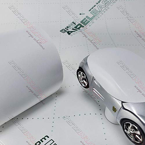 KPMF K75400 Matte Perfect White - K75546 - Vinyl CAR WRAP Film -Sample 3in x 5in-