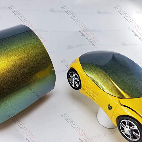 Avery Dennison SW900 Colorflow Gloss Fresh Spring - 252-S - Vinyl CAR WRAP Film -Sample 3in x 5in-