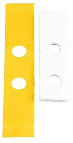 Monoprice 133739 MP Mini Heater Block Insulation with Tape - Replacement/Spare Parts for Selective 3D Printers