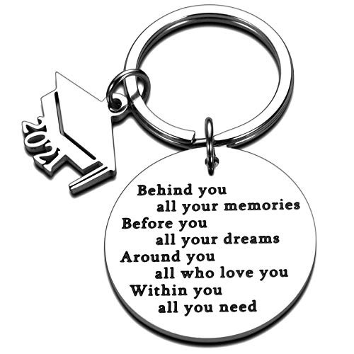 2021 Graduation Keychain Gift for Daughter Son Boys Girls Women Men Best Friends Class of 2021 Senior 2021 Inspirational Grad Gift for College Students Him Her Teen Teenagers Brother Sister Kids 2021 Graduation Keychain Gift for Daughter Son Boys Girls Women Men Best Friends Class of 2021 Senior 2021 Inspirational Grad Gift for College Students Him Her Teen Teenagers Brother Sister Kids