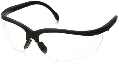 Radians Clear Safety Glasses, Scratch-Resistant, Wraparound, Clear Lens, One Size -JR0110ID- Radians Clear Safety Glasses, Scratch-Resistant, Wraparound, Clear Lens, One Size -JR0110ID-