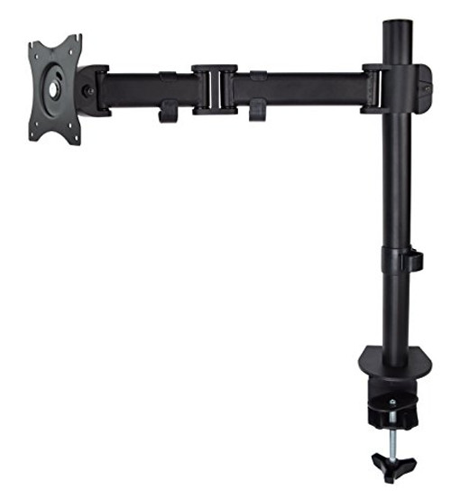 VIVO Single Monitor Desk Mount Fully Adjustable Articulating Stand/for 1 LCD Screen up to 32 (STAND-V001M)