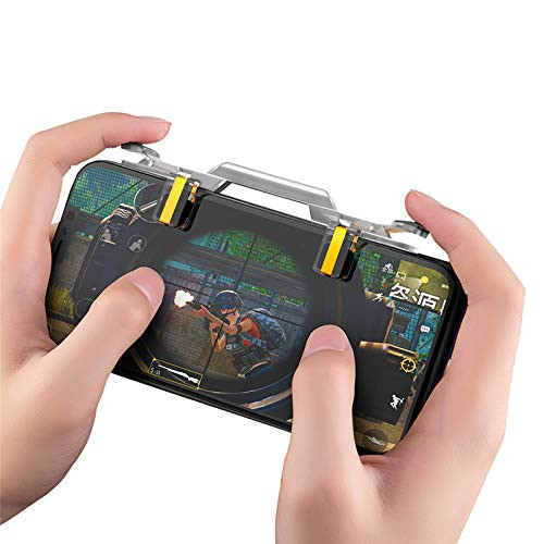 szkn Mobile Game Fire Button Aim Key Phone Gaming Trigger for PUBG Rules of Survival L1 R1 Shooter