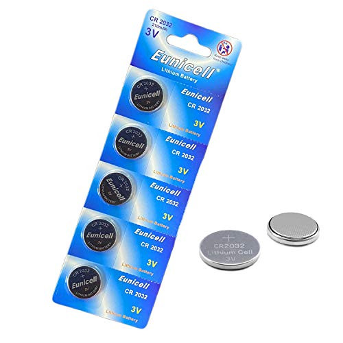 5 Pcs CR2032 CR 2032 - 3V Eunicell Lithium Button Cell Battery Batteries