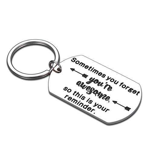 Funny Inspirational Gifts For Women Men Friends Encouragement Gifts For Teenage Girls Boys Bff Birthday Christmas Graduation Gift For Daughter Son From Dad Mom Thanksgiving Key Ring