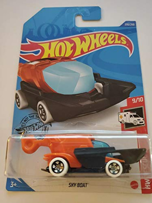 Hot Wheels 2020 Hw Rescue Sky Boat, Orange 230/250 Hot Wheels 2020 Hw Rescue Sky Boat, Orange 230/250