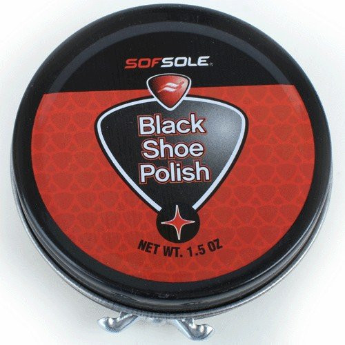 Sof Sole Shoe Polish, Black, 1.5-Ounce