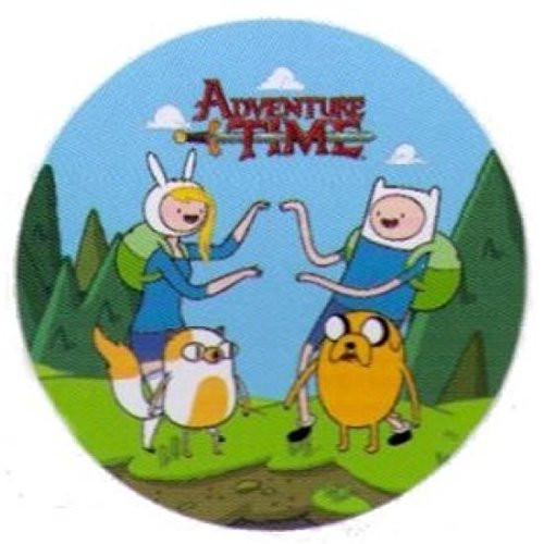 Adventure Time Fionna, Cake, Jake  and  Finn 3" Button