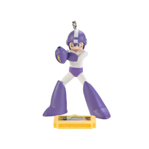 Animewild Megaman Rockman PVC Figure Keychain Purple Ver.