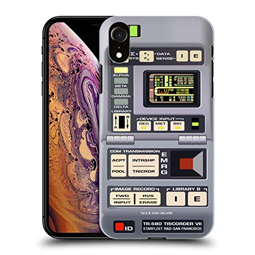 Head Case Designs Officially Licensed Star Trek Tricorder Gadgets TNG Hard Back Case Compatible with Apple iPhone XR