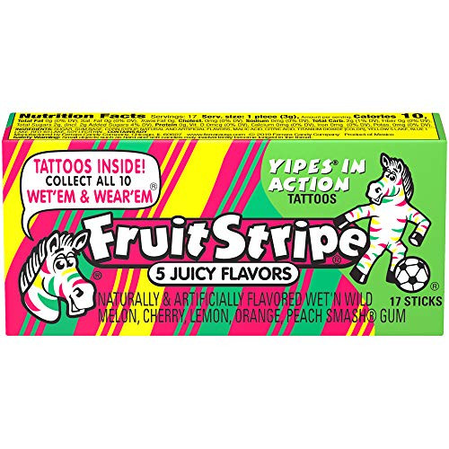 Fruit Stripe Chewing Gum 1.8 Ounce
