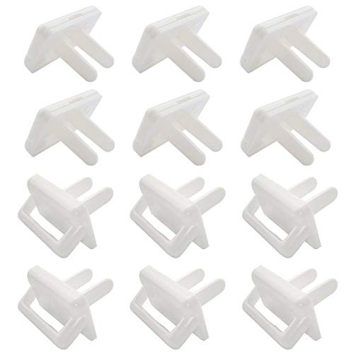 WeinaBingo Outlet Covers, 12 Pack Baby Safety Wall Outlet Protectors with Hidden Pull Handle, Child Proof Electrical Outlet Plug Covers, Baby Proofing White Outlet Power Socket Covers 2 Prong WeinaBingo Outlet Covers, 12 Pack Baby Safety Wall Outlet Protectors with Hidden Pull Handle, Child Proof Electrical Outlet Plug Covers, Baby Proofing White Outlet Power Socket Covers 2 Prong