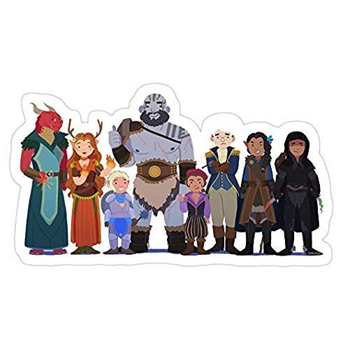 Critical Role Cuties, Critical Role Decal Sticker Decal Graphic