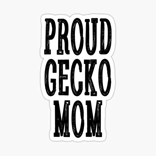 Proud Gecko Mom Sticker - Sticker Graphic - Auto, Wall, Laptop, Cell, Truck Sticker for Windows, Cars, Trucks