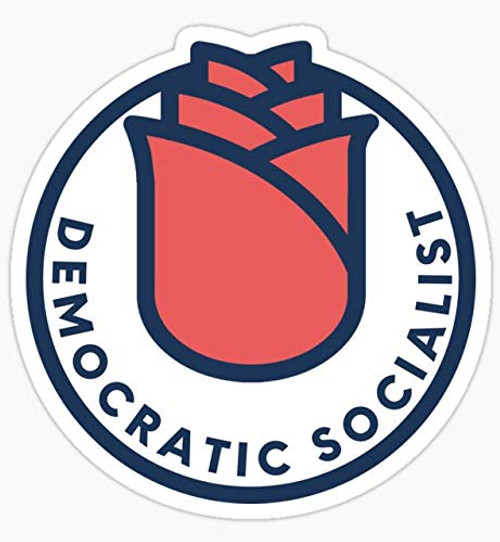 Democratic Socialist - Sticker Graphic - Auto, Wall, Laptop, Cell, Truck Sticker for Windows, Cars, Trucks Democratic Socialist - Sticker Graphic - Auto, Wall, Laptop, Cell, Truck Sticker for Windows, Cars, Trucks