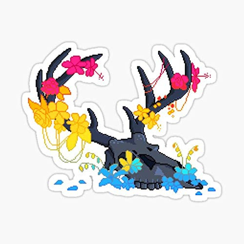 Pansexual Pride Skull Sticker - Sticker Graphic - Auto, Wall, Laptop, Cell, Truck Sticker for Windows, Cars, Trucks