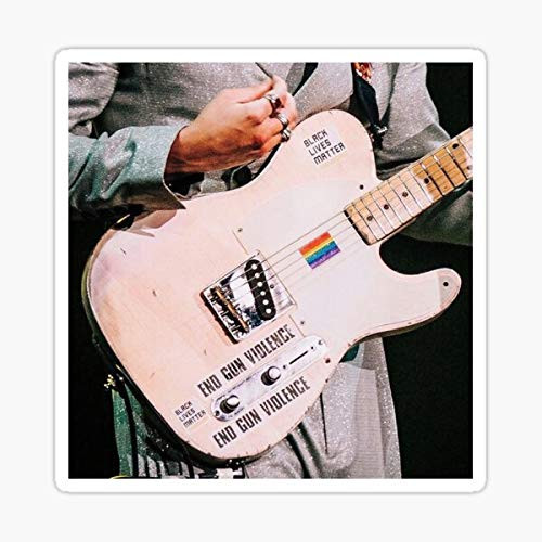 Harry Styles Iconic Guitar Sticker - Sticker Graphic - Auto, Wall, Laptop, Cell, Truck Sticker for Windows, Cars, Trucks Harry Styles Iconic Guitar Sticker - Sticker Graphic - Auto, Wall, Laptop, Cell, Truck Sticker for Windows, Cars, Trucks