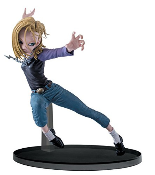 Banpresto Dragon Ball Super 5.9" Android 18 Figure, SCultures Big Budoukai 6, Volume 3 Banpresto Dragon Ball Super 5.9" Android 18 Figure, SCultures Big Budoukai 6, Volume 3