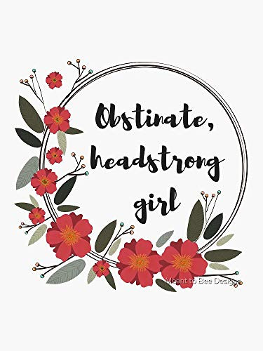 Pride and Prejudice Sticker - Sticker Graphic Decal for Cars Windows and Bumpers