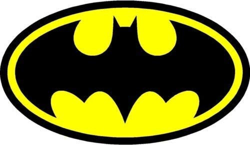 Batman Logo Laptop Comic Dark Knight Colored Sticker
