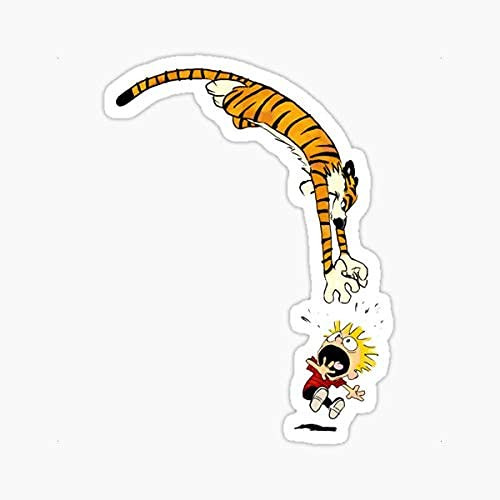 Calvin and Hobbes Bill Watterson Sticker Graphic - Die Cut Sticker, High Resolution Top Grade Vinyl Calvin and Hobbes Bill Watterson Sticker Graphic - Die Cut Sticker, High Resolution Top Grade Vinyl