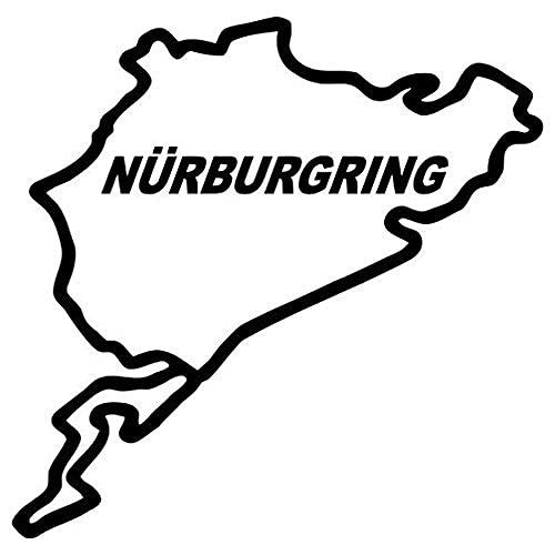 Nurburgring Race Track Sticker Graphic - Die Cut Sticker, High Resolution Top Grade Vinyl