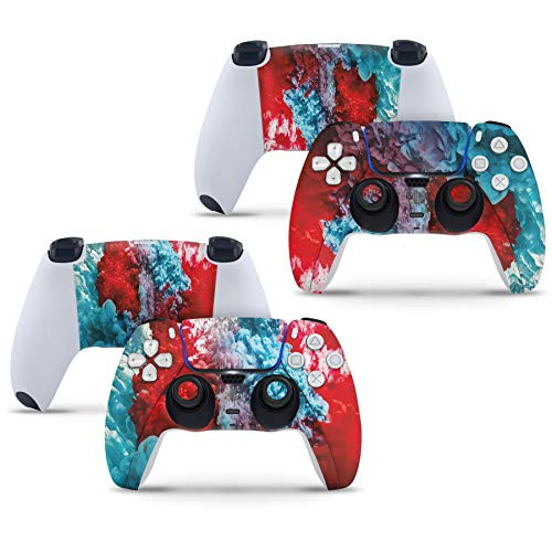 2 x DV Playstation 5 PS5 Controller Skins Full Wrap Vinyl Sticker