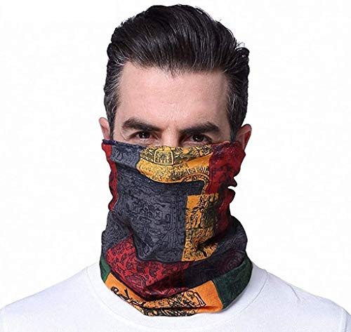 Mission Cooling Neck Gaiter Face Mask for Men Summer?Reusable Cloth Face mask ?Cooling Neck Wraps for Summer Heat -Red-