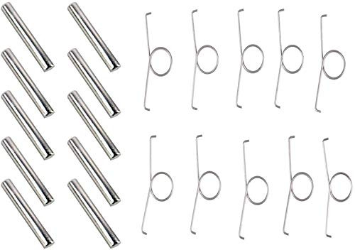 10PCS L2 R2 Trigger Buttons Springs Metal Buttons Component Buckle for PS5 Controller Replacement -10pcs L2 R2 Button Spring-