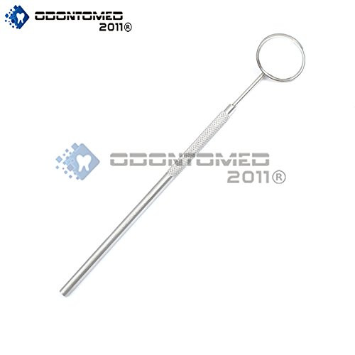OdontoMed2011 Dental Mirror 5 Solid Handle Diagnostic Examination Stainless Steel Instruments ODM OdontoMed2011 Dental Mirror 5 Solid Handle Diagnostic Examination Stainless Steel Instruments ODM