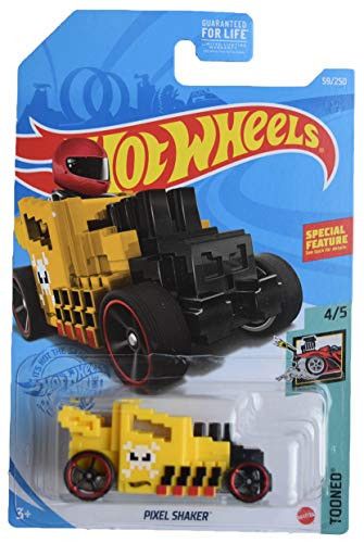 DieCast Hotwheels Pixel Shaker, Tooned 4/5 -Yellow- 59/250