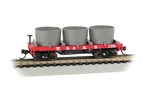 Old-Time Water Tank Car Western & Atlantic - N Scale