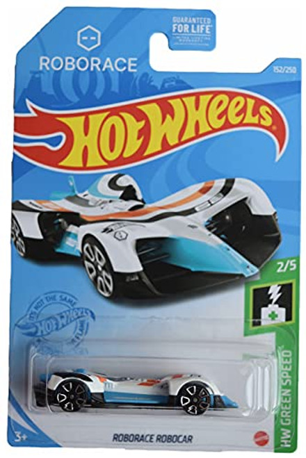 DieCast Hotwheels Roborace Robocar, Green Speed 2/5 -White- 152/250 DieCast Hotwheels Roborace Robocar, Green Speed 2/5 -White- 152/250