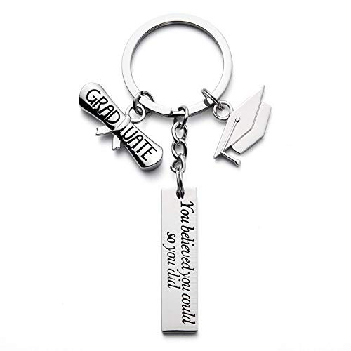 2021 Graduation Gifts Senior Students Keychain for Him Her Inspirational Birthday Coming-of-age Gifts for Son Daughter Teen Girls Boys from Mom Daddy Best Friends Gifts for College Graduate Tag -With Necklace Accessories- 2021 Graduation Gifts Senior Students Keychain for Him Her Inspirational Birthday Coming-of-age Gifts for Son Daughter Teen Girls Boys from Mom Daddy Best Friends Gifts for College Graduate Tag -With Necklace Accessories-