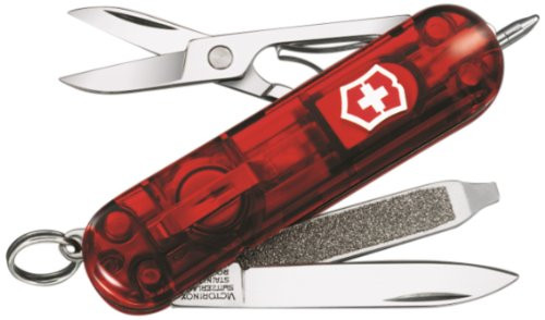 Victorinox Swiss Army Signature Lite Pocket Knife, Ruby