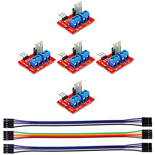 Rasbee IRF520 MOSFET Driver Module MOSFET Button Drive for Raspberry PI ARM MCU 3.3V-5V